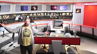 Inside The Star Trek Enterprise  Full Walk Thru Tour of TOS Recreation  Neutral Zone Studios Set [upl. by Sukhum41]