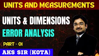 UNITS amp MEASUREMENTS  01  NEET PHYSICS unitsandmeasurements [upl. by Desdamonna]