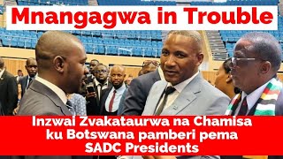 WATCH LIVE 🇿🇼 Zvataurwa na Chamisa ku Botswana pamberi pema SADC Presidents about Mnangagwa 🎥 [upl. by Erv]