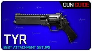 The TYR is a Sniper or a Shotgun in your Pocket  Stats amp Best Attachment Setups [upl. by Ninaj174]