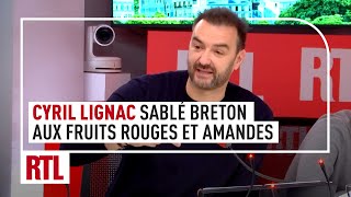 Cyril Lignac  le sablé breton aux fruits rouges et amandes [upl. by Claman]