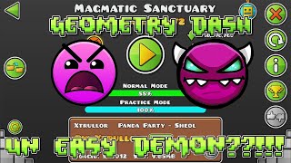 MAGMATIC NO ES UN HARDER  Geometry Dash 22 [upl. by Palma]