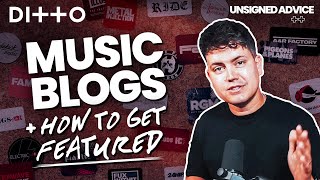 How to Submit to Music Blogs  A Guide to Getting Your Songs Featured  Ditto Music [upl. by Rez]