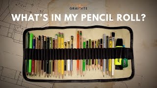 Whats in my Pencil Roll  ✎WampG✎ [upl. by Joellen]