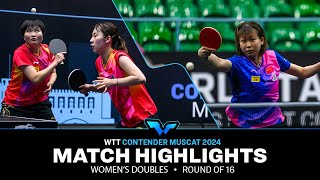 YangZhu vs ZongLi  WD R16  WTT Contender Muscat 2024 [upl. by Veejar767]