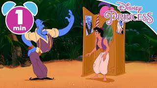 Aladdin  Genie Works His Magic  Disney Princess ADVERT [upl. by Piers800]