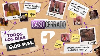 Caso Cerrado el programa que lo tiene todo  Canal 1 [upl. by Sonnnie]