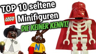 Die TOP 10 seltenen LEGO Minifiguren die keiner kennt [upl. by Annohsak]