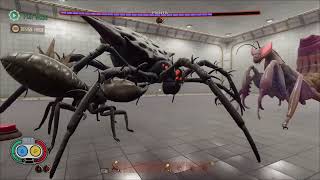 grounded termite king Vs broodmother Vs mantis part 1 [upl. by Onaimad]