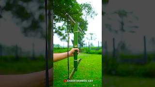 Bamboo creations with bamboo archers and Coca Cola targets bamboo slingshot diy ideas [upl. by Ennovahs]