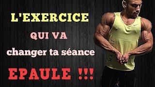 Musculation Lexercice qui va changer ta séance EPAULE [upl. by Aiken]