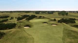 The Championship Course Flyover Hole 17  Island [upl. by Oicatsana150]