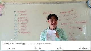 Question 159 Multiplechoice questions MCQs លំហាត់បែបសំណួរពហុជ្រើសរើស លំហាត់លេខ១៥៩ [upl. by Aitercul]