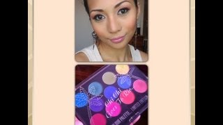 quotChiChi Goes To Rio Matte Eyeshadow Palette MakeUp Tutorialquot [upl. by Esirahs6]