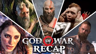 God of War 2018 Story Recap  Watch Before Ragnarök [upl. by Atsyrt281]