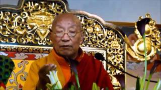 His Holiness Khamtrul Rinpoche  Rigzin Dudpa Ganachakra Puja offering [upl. by Hirschfeld]