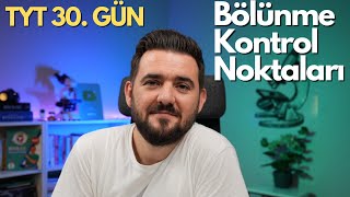 Bölünme Kontrol Noktaları  39 Günde TYT Biyoloji Kampı  30 GÜN  yks2025 [upl. by Aeki]