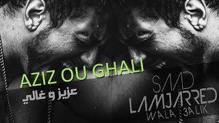 Saad Lemjarrad amp Bachir Abdou  3ziz w Ghali Official Audio  سعد لمجرد و بشير عبده  عزيز و غالي [upl. by Suh689]