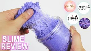 Slime Package Review From FAMOUS SLIME SHOPS FIRST TIME BUYING SLIME EVER WERE THEY WORTH IT [upl. by Desimone]