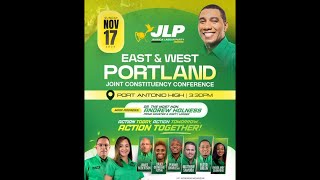 Jamaica Labour Party JLP East amp West Portland Conference [upl. by Nhguavad978]