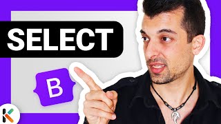 💜 Cómo hacer un SELECT en Bootstrap 5 [upl. by Eissej535]