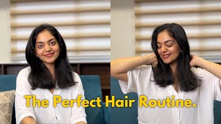 The Perfect Hair Routine  Ahaana Krishna [upl. by Eibrad121]