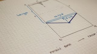 CURSO Aprender a coser faldas parte 2 Modificar el patrón faldas rectas [upl. by Ennyl]