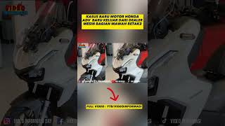 KASUS BARU MOTOR HONDA ADV  BARU KELUAR DEALER MESIN BAGIAN BAWAH RETAK RETAK hondaadv esaf [upl. by Phillipe]