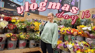 VLOGMAS DAY 15 Trader joes run Grocery haul amp Hanging with boyfriend [upl. by Edmund]