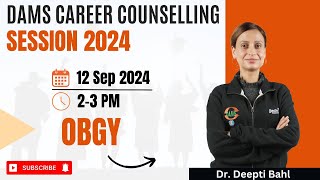 OBGY as a Career by Dr Deepti Bahl [upl. by Trotter]