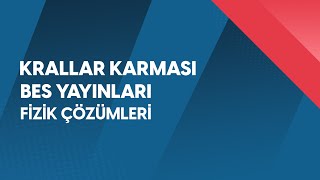 Krallar Karması TYT Denemeleri l Bes Yayınları Fizik Çözümleri [upl. by Laon]