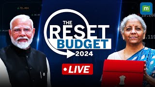 Union Budget 2024 Live  Modi 30 Government First Budget  The Reset Budget 2024 [upl. by Ahsitniuq]