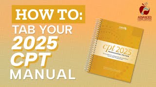 How to Tab Your 2025 CPT Manual [upl. by Johanna]