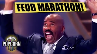 OUTRAGEOUS Family Feud Moments Marathon [upl. by Ahsaetan]