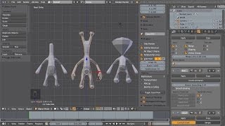Das Grundgerüst des Charakters erstellen  Das BlenderTraining CharakterDesign [upl. by Evilc]