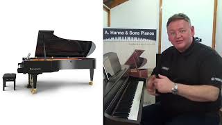 Yamaha Clavinova CLP745 Digital Piano  A full demonstration and review [upl. by Eelahc]