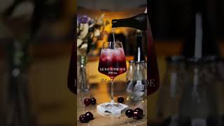 Cherry aperol spritz drink aperol sprite cherry aperolspritz tasty lyrics music summer [upl. by Anniahs]