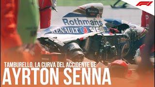 ¿Qué pasó con Tamburello la curva en la que sufrió su accidente mortal Ayrton Senna  Fórmula 1 [upl. by Nawat]