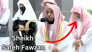 Sheikh Saleh Fawzan Praying Behind Sheikh Juhani  Beautiful Quran Recitation [upl. by Ramburt]