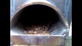 Homemade pellet burner by Hagi BiH 2 part [upl. by Narut405]