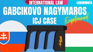 ICJ disputes Gabcikovo Nagymaros Hungary Slovakia International Law International Court of Justice [upl. by Miarfe]