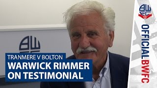 TRANMERE v BOLTON  Warwick Rimmer on testimonial friendly [upl. by Donica]