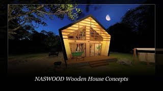 Naswood CLT Wooden House Ahşap Ev [upl. by Braunstein]