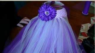 How to Make a Tutu Dress [upl. by Liban691]