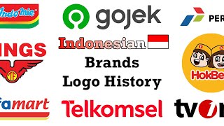 Indonesian Brands Logo History [upl. by Eilak]