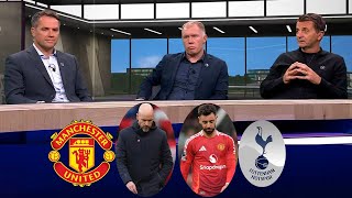 Manchester United vs Tottenham 03 Another Disappointing Match At Old Trafford🤬Paul Scholes Reaction [upl. by Qifahs]