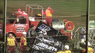 Tim Kaeding Classic Sprintcar Victory Donuts Premier Speedway 2612014 [upl. by Hansel]