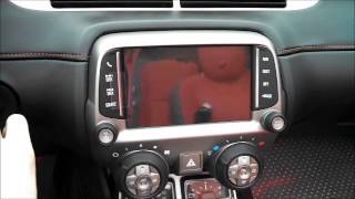 2012 Camaro Factory Nav Upgrade with heads up display [upl. by Annaeirb]