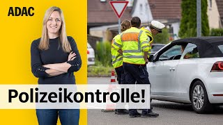 Achtung  Das darf die Polizei NICHT  ADAC  Recht Logisch [upl. by Ellenehc]