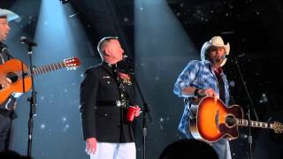 ACM Presents An AllStar Salute to the Troops Preview  Toby Keith amp Lt Col Mike Corrado [upl. by Nivle82]